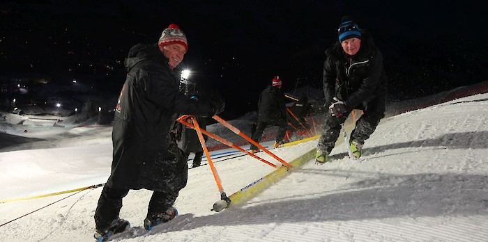 Ganslernhang: the great classic is ready for the slalom artistes