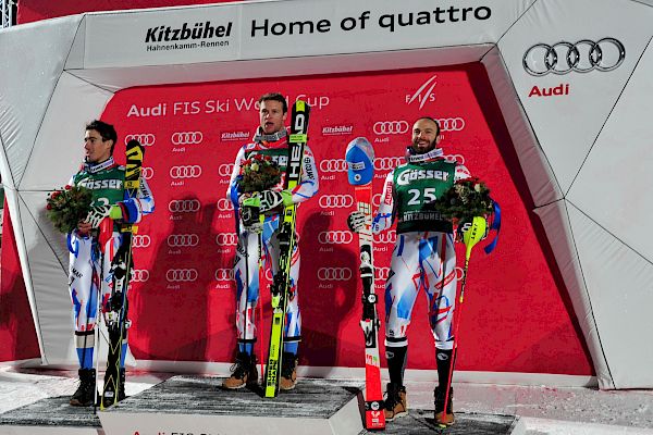 Pinturault wins the Hahnenkamm Combined