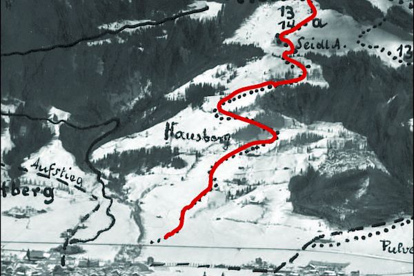 The first „official“ downhill race