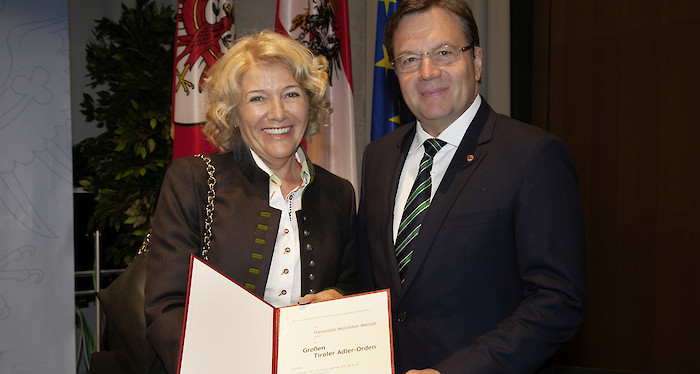 Adler-Orden für Hanni Weirather-Wenzel