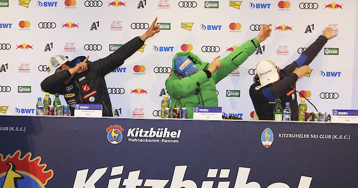 Tones from the Downhill press conference