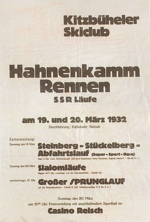 Die Hahnenkamm Poster