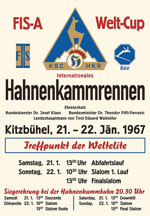 Die Hahnenkamm Poster