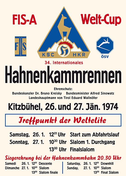 Die Hahnenkamm Poster