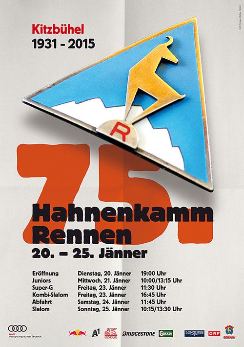 2015, Peter Salinger aus Kitzbühel (Retro "75. Hahnenkamm-Rennen")