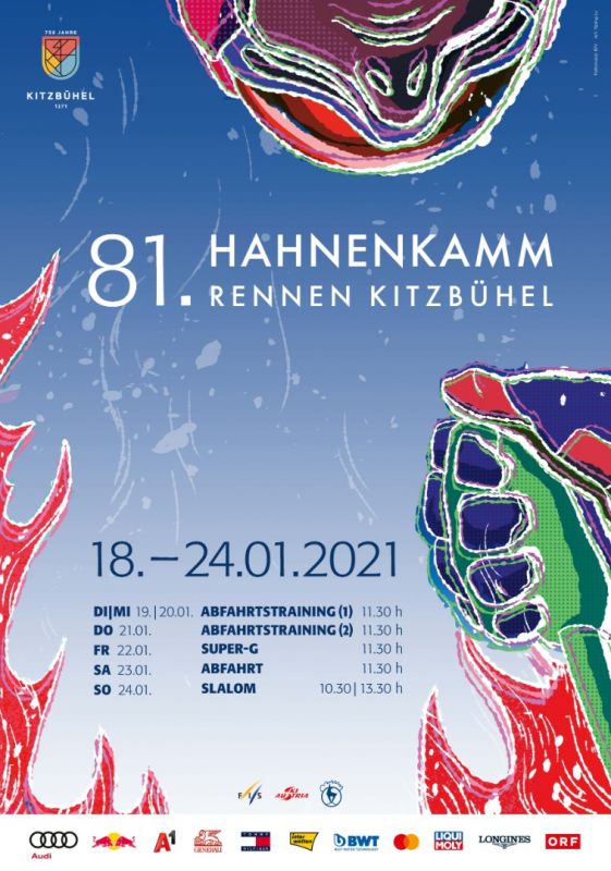 Die Hahnenkamm Poster