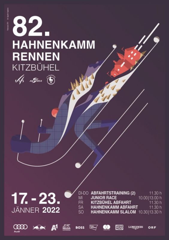 Die Hahnenkamm Poster