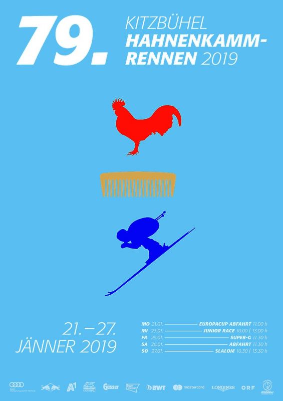 Die Hahnenkamm Poster