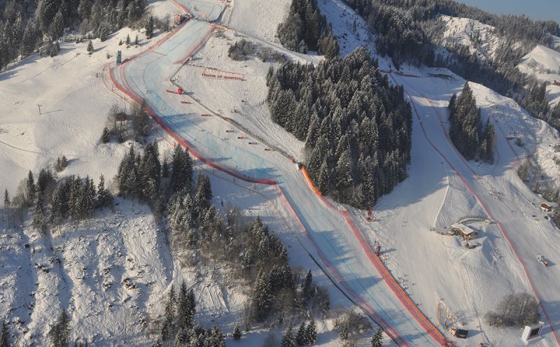 Hausbergkante - Traverse (Hausberg Querfahrt) - Zielschuss