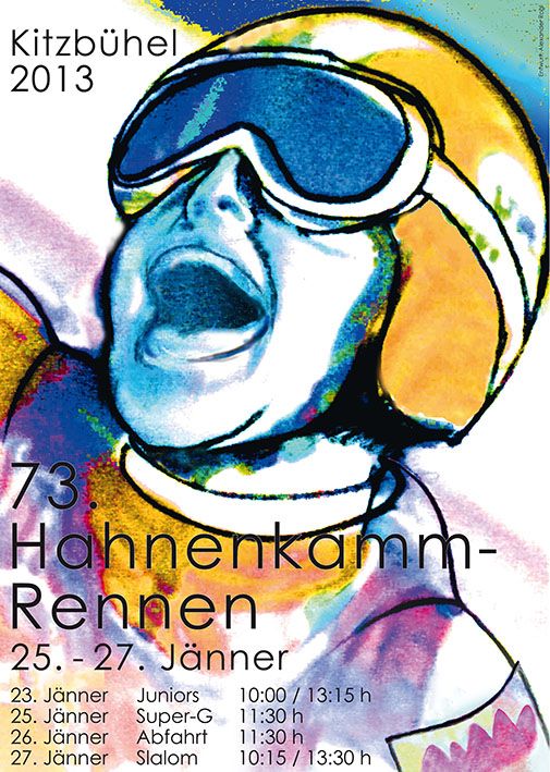 Die Hahnenkamm Poster