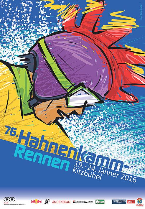 Die Hahnenkamm Poster