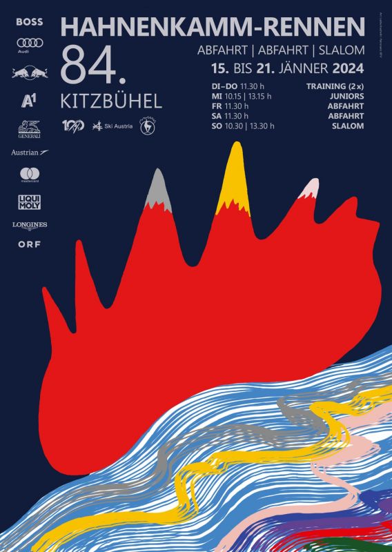 Die Hahnenkamm Poster