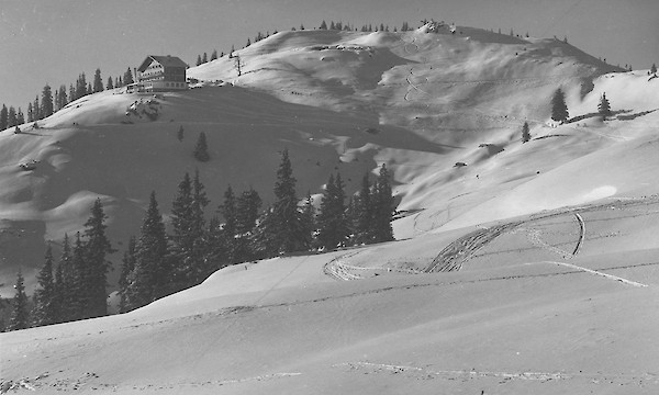 First slalom course at Ehrenbachhöhe.