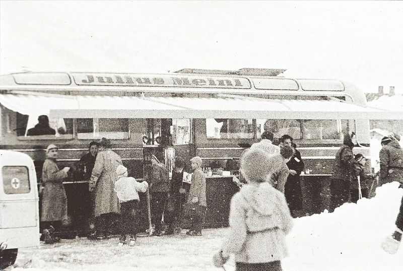 Erster "Kaffeebus". Foto: © copyright!