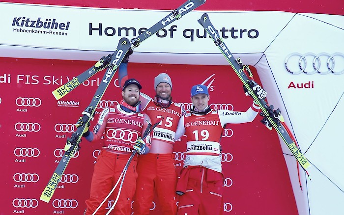 Norwegischer Doppelsieg beim Super-G