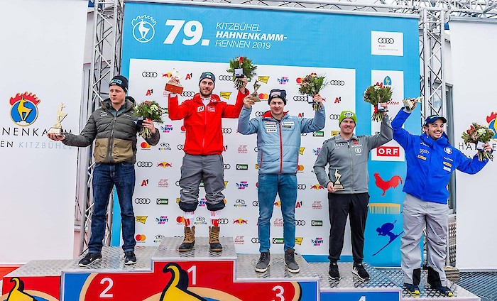 Europacup Downhill Prize-Giving Ceremony