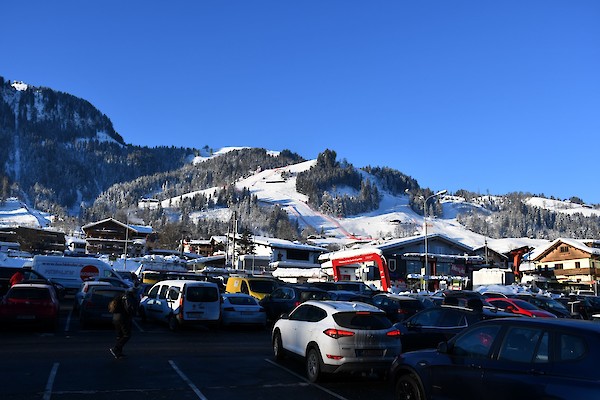 The Streif seen from the car park (Photo: KSC)