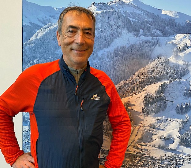 Hahnenkamm-Fan Hubert von Goisern