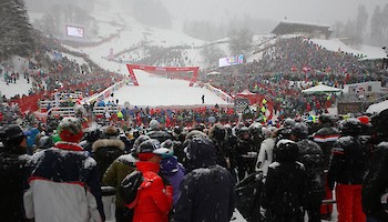 Final spectacle on the Ganslern slope