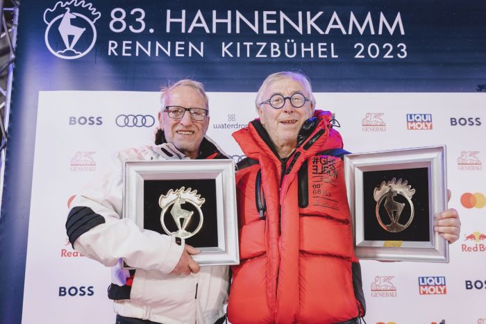 Augert und Collombin – Hahnenkamm-Legenden des Jahres 2023