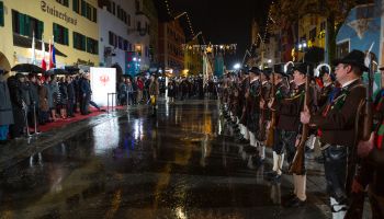 State of Tyrol hosts reception during the 84th Hahnenkamm Races