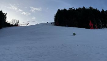 Kitzbühel early onset of winter - A first look at Streif and Ganslern