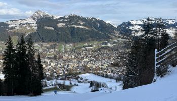 Kitzbühel early onset of winter - A first look at Streif and Ganslern