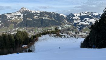 Kitzbühel early onset of winter - A first look at Streif and Ganslern