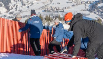 Im Einsatz für die Sicherheit der Athleten