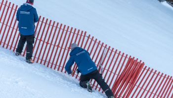 Im Einsatz für die Sicherheit der Athleten