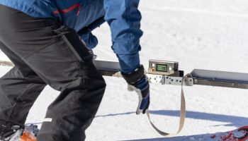 Mit dem Winkelmesser auf der Streif