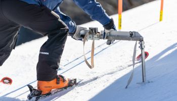 Mit dem Winkelmesser auf der Streif