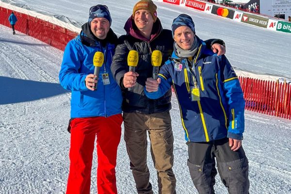 Wolfgang Slavik, Sebastian Kaufmann und Chris Cummins