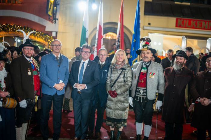 Official Kitzbühel welcome hosted by the State of Tyrol