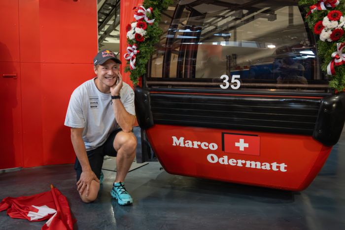 Ehre für den Champion: Marco Odermatts eigene Gondel