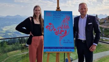 Plakatvorstellung am Hahnenkamm: Den Mythos zum Leben erwecken