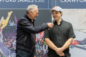 Ski-Kanada feiert auf dem Hahnenkamm