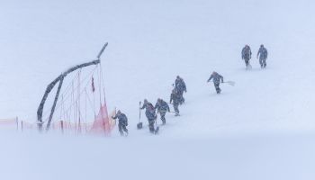 Semifinale auf Streif und Ganslern
