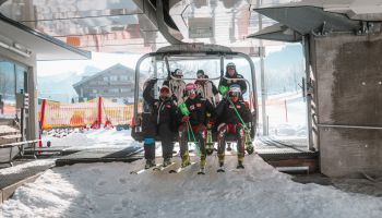 Braathen, Hallberg und Österreich beim Training am Ganslern