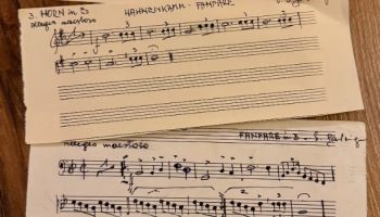 Original-Aufzeichnungen von Sepp Gasteiger