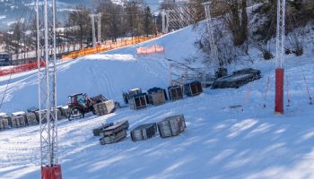 Die Streif genießt die Ruhe