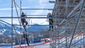 Die Streif genießt die Ruhe