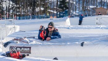 Die Streif genießt die Ruhe