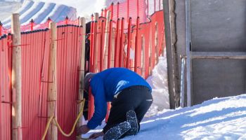 Die Streif genießt die Ruhe