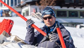 Die Streif genießt die Ruhe