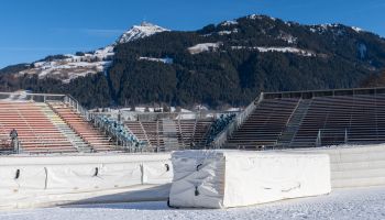 Die Streif genießt die Ruhe