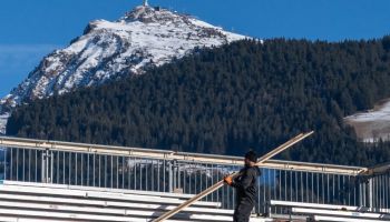 Die Streif genießt die Ruhe