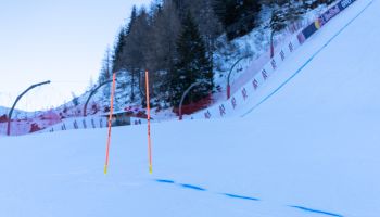 The Streif is bathed in sunshine: Kitzbühel is good to go