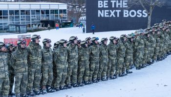 94 Soldiers Support the Races