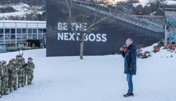 94 Soldiers Support the Races